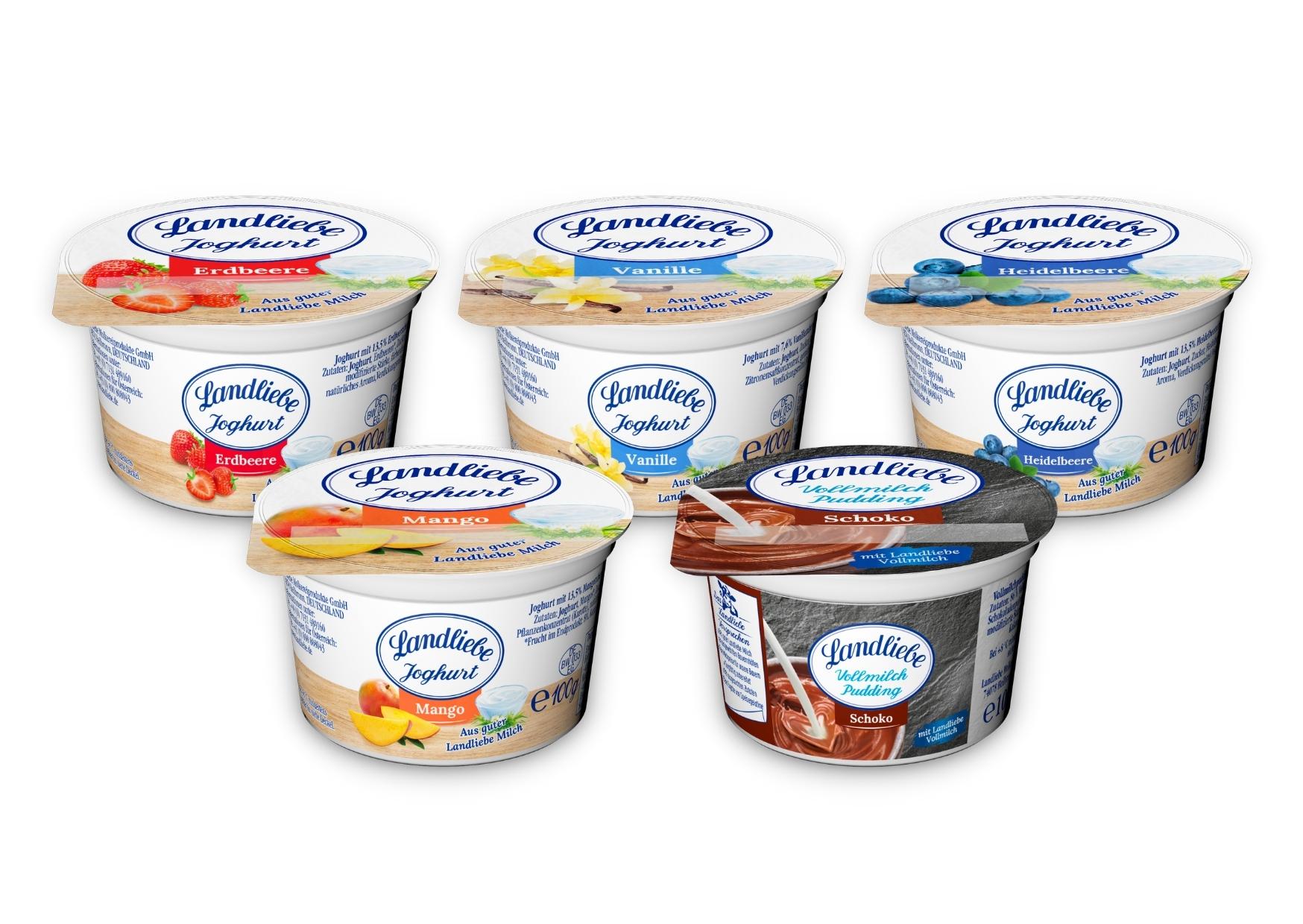 Neu und exklusiv für den Foodservice: Landliebe Joghurt und Pudding im  100-Gramm-Becher | FrieslandCampina Germany